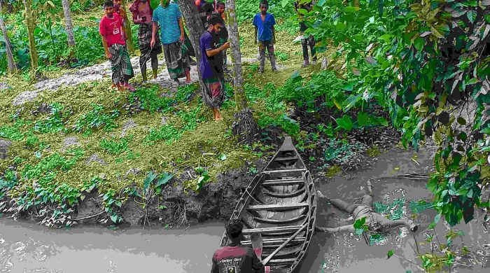 ঝালকাঠিতে এক অজ্ঞাত ব্যক্তির মরদেহ উদ্ধার